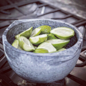 The Art of Preserving the Essence of South India: Exploring the Traditional Kalchatti Soapstone Cookware for Making the Perfect Instant Mango Pickle